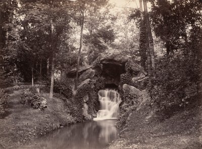 Gruta no Bois de Boulogne de Charles Marville