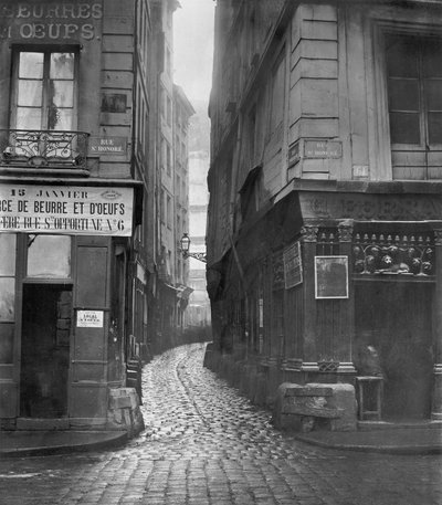 Rue Tirechape, de St. Honore Street, Paris, 1858-78 de Charles Marville