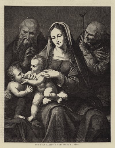 A Sagrada Família, de Leonardo da Vinci de Charles Maurand