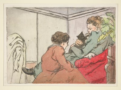 Mulher com um gato (La Femme au chat) de Charles Maurin