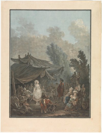 Quatro Cenas da Vida na Aldeia
Casamento de aldeia
Noce de Village
Cenas de quatro géneros de vida na aldeia (título da série) de Charles Melchior Descourtis
