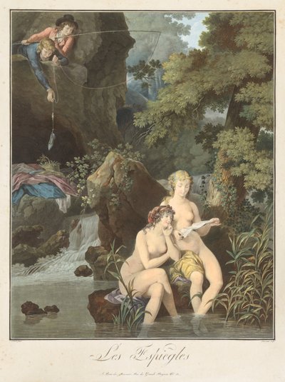 Os brincalhões de Charles Melchior Descourtis