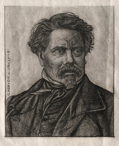 Benjamin Fillon, Homem das Letras, 1862. de Charles Meryon