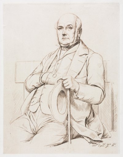 Casimir le Conte, depois de Boulanger, 1856. de Charles Meryon