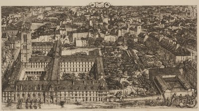 College Henri IV (ou Lycée Napoleon) de Charles Meryon