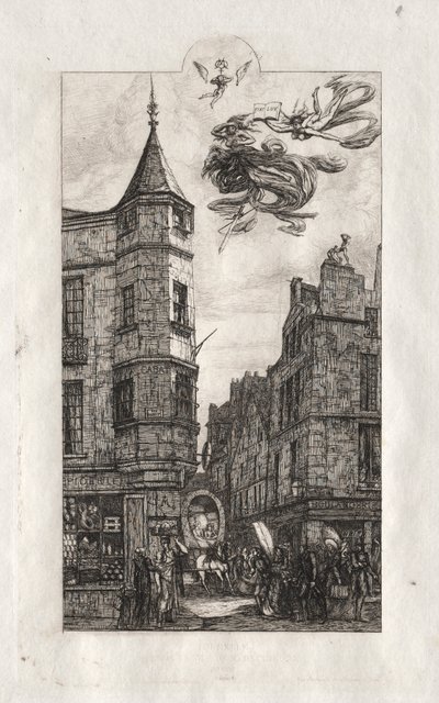 Gravuras de Paris: Turret, rue de l