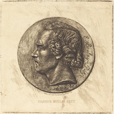 Evariste Boulay-Paty; Um Poeta (De um Bronze por David d