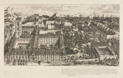 Henrique IV College, 1863-1864. de Charles Meryon