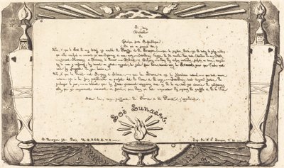 Lei Lunar, 1ª placa de Charles Meryon