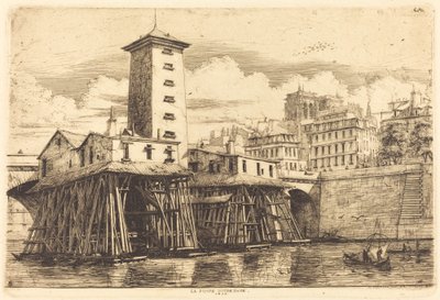 Bomba de Notre Dame, Paris (A bomba de Notre Dame) de Charles Meryon