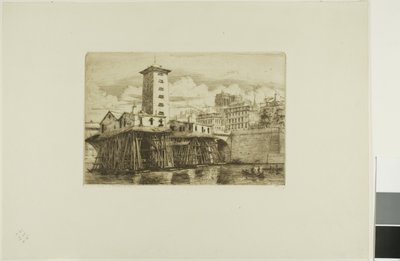 Bomba de Notre-Dame, Paris de Charles Meryon