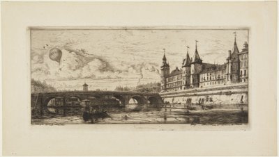 A Pont-au-Change de Charles Meryon