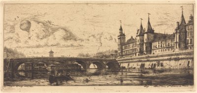 Pont-au-Change, Paris de Charles Meryon