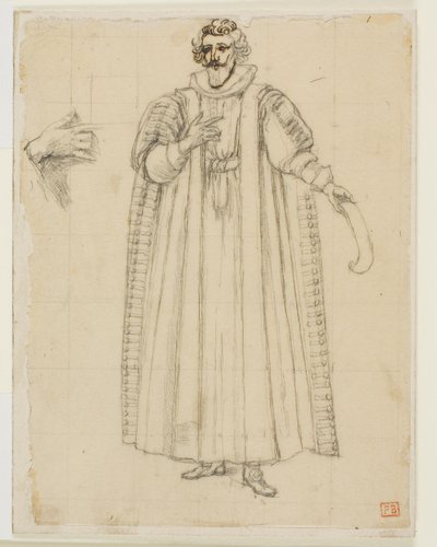 Retrato de François Viéte de Charles Meryon