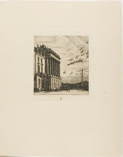 O Almirantado, Paris de Charles Meryon