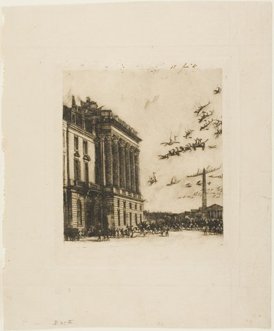 O Almirantado, Paris de Charles Meryon