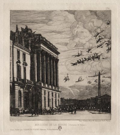 O Almirantado, Paris de Charles Meryon