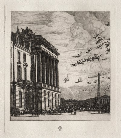 O Almirantado, Paris de Charles Meryon