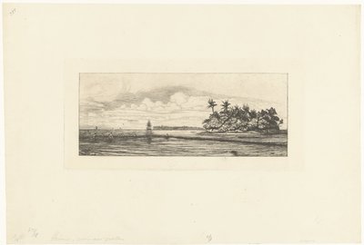 Pescadores perto das ilhas Wallis no Oceano Pacífico
Océanie: Ilots a Uvea (Wallis) peche aux palmes de Charles Meryon