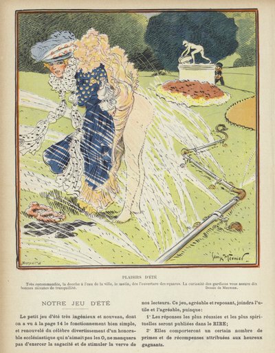 Ilustração para o riso de Charles Meunier