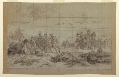 Estudo para "Napoleão em Eylau" de Charles Meynier