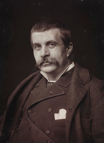 Álbum Artístico e Biográfico, 5º ano, salão 1885; retrato do pintor francês Jean-Jules-Antoine Lecomte de Nouÿ (1842-1923) de Charles Michelez