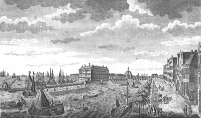 Escritório do Almirantado, Amsterdã, Holanda, c1778. Artistas: Desconhecido, Charles Middleton. de Charles Middleton