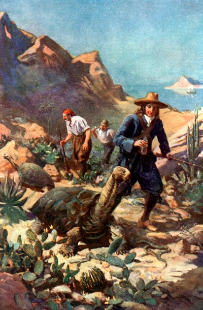 As tartarugas gigantes das Ilhas Galápagos de Charles Mills Sheldon