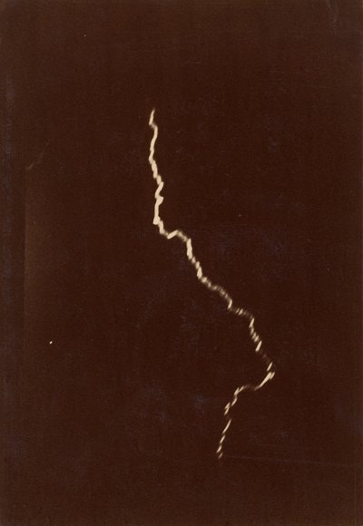 [Spiral of Lightning in a Thunderstorm], 12 de maio de 1886. de Charles Moussette