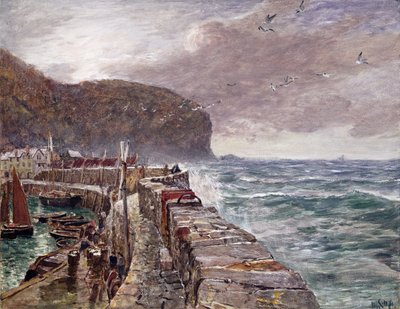 Cais Clovelly de Charles Napier Hemy