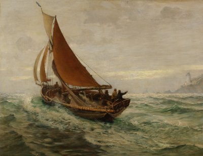 Alvorada no Mar, 1890 de Charles Napier Hemy