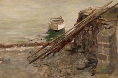 Estude em um porto de Charles Napier Hemy