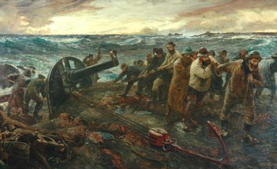 Os destroços, 1898-1901 de Charles Napier Hemy