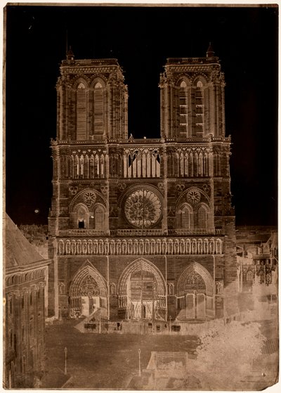 Notre-Dame, Paris de Charles Nègre