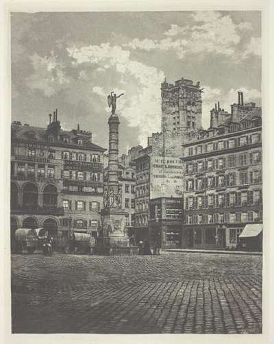 Paris, Place de Châtelet de Charles Nègre