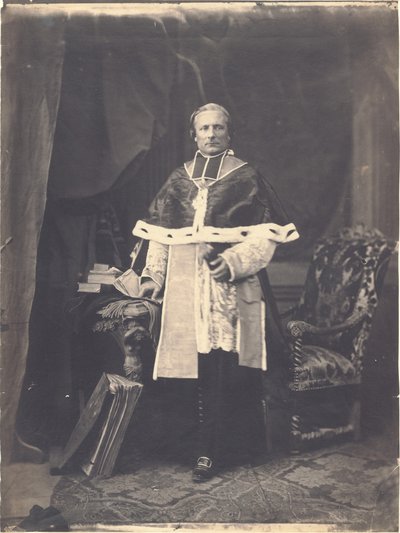 Retrato de Estado de monsenhor Sola, primeiro bispo de Nice de Charles Nègre