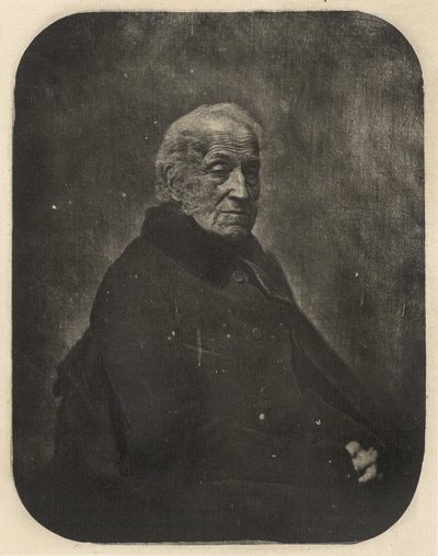 Retrato do príncipe Adam Georges Czartoryski segundo Nadar de Charles Nègre