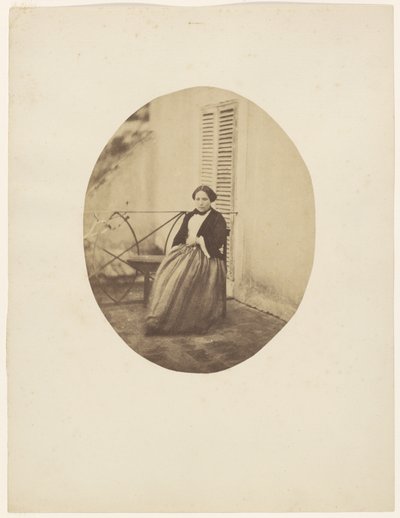 [Retrato de Rachel Félix] de Charles Nègre