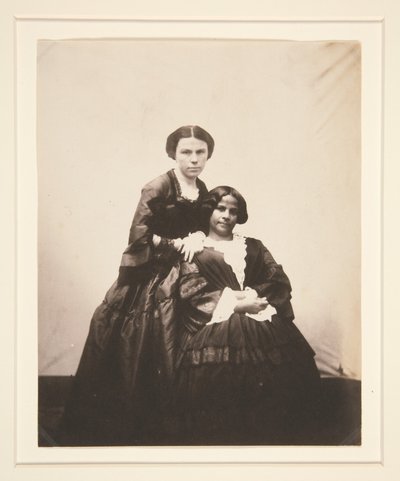 Retrato de Duas Mulheres de Charles Nègre