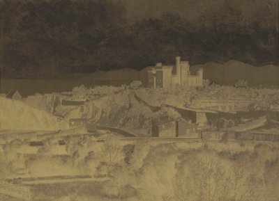 Castelo de Vallambrosa, Cannes, c. 1852 (foto) de Charles Nègre