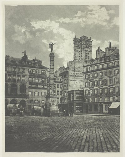 Paris, Place de Châtelet de Charles Nègre
