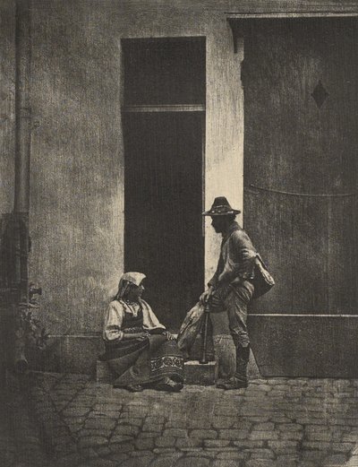 [Pifferari regressa a casa]. de Charles Nègre