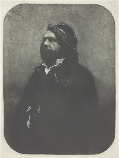 Retrato do Compositor Edmond Membro 1820-1882. de Charles Nègre