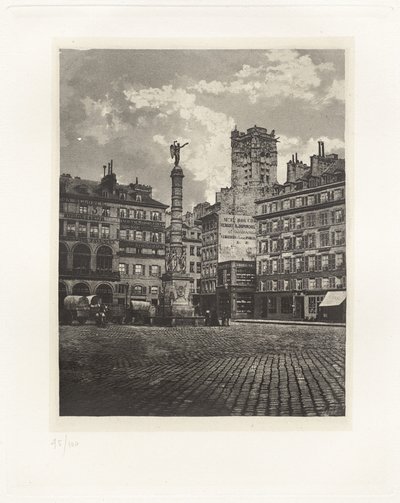 Placa V – Place du Châtelet (Placa V – Place du Châtelet) de Charles Nègre, André Jammes