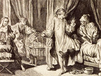 O Berceau de Charles Nicolas Cochin