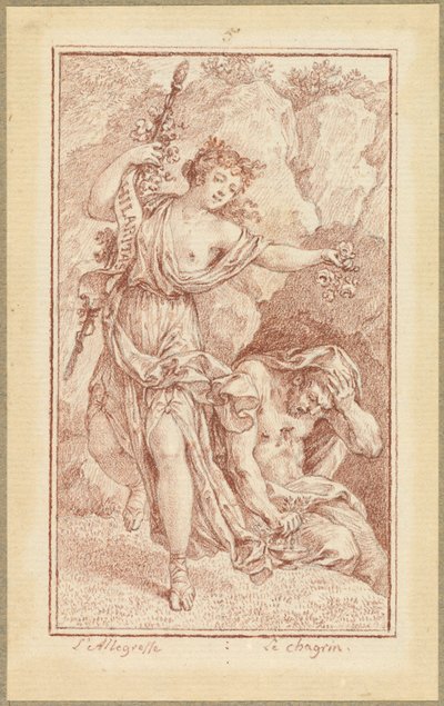 Alegria e Dor de Charles Nicolas Cochin II