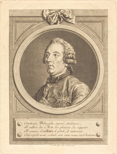 Luís César de La Baume-le-Blanc de Charles Nicolas Cochin II