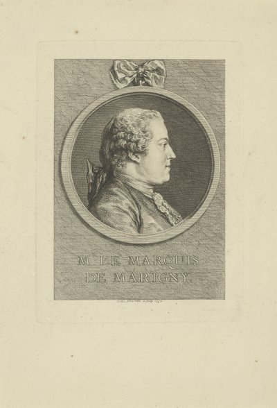Abel-François Poisson de Vandières, marquês de Marigny 1727-1781, 1757. de Charles Nicolas Cochin the younger