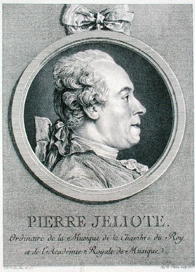 Pierre Jeliote (1713-97) gravada por Augustin de Saint-Aubin (1736-1807) 1771 (gravura) de Charles Nicolas II (after) Cochin