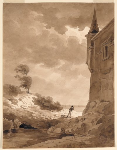 À beira-mar de Charles Nicolas Ransonnette